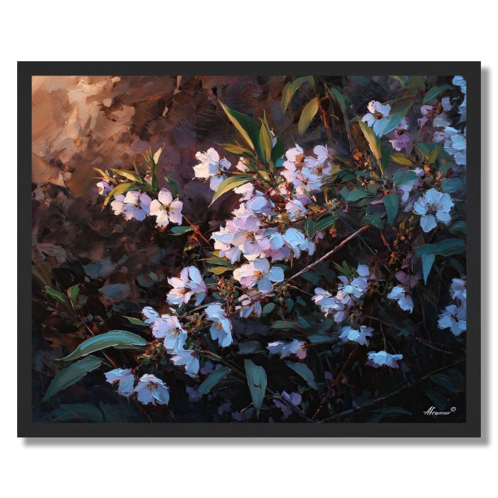 PETALS AT DUSK - FRAMED