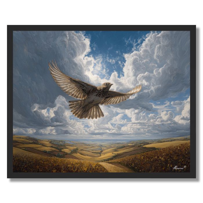 COPPERFIELD LARK - FRAMED