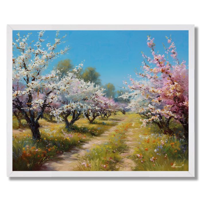 SUNLIT ORCHARD - FRAMED