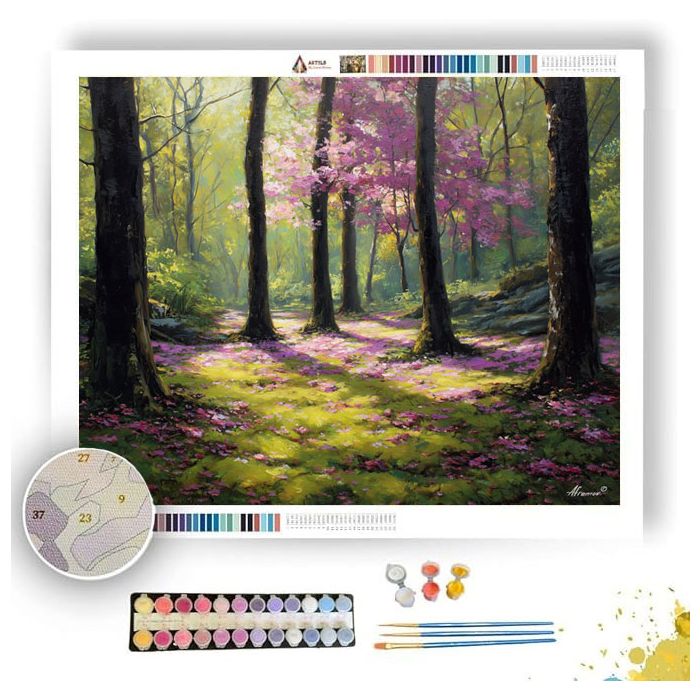 PETALSHADE GROVE - Paint by Numbers Full Kit