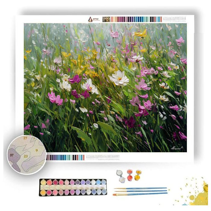 PETALBREEZE MORNING - Paint by Numbers Full Kit