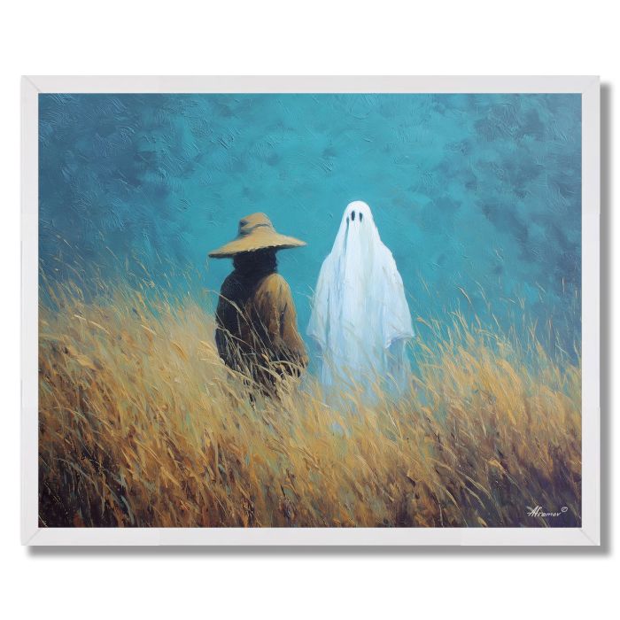 FIELDSONG VISITORS - FRAMED