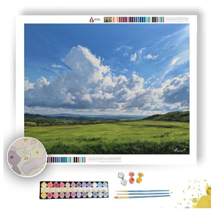 GREENRISE HORIZON - Paint by Numbers Full Kit