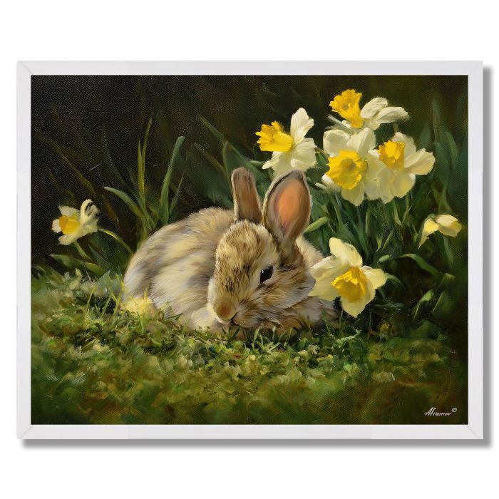 BLOSSOMTAIL RABBIT - FRAMED