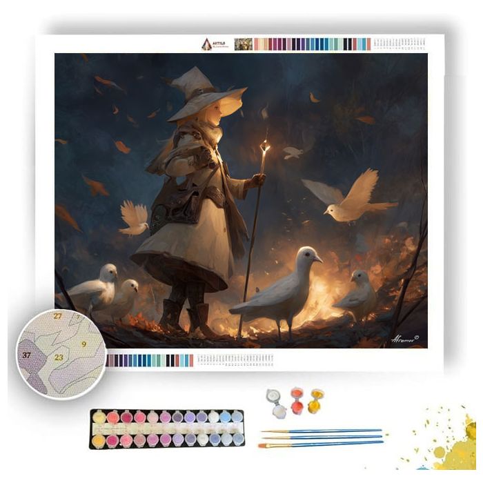 BIRDLIGHT ALLIES - Paint by Numbers Full Kit