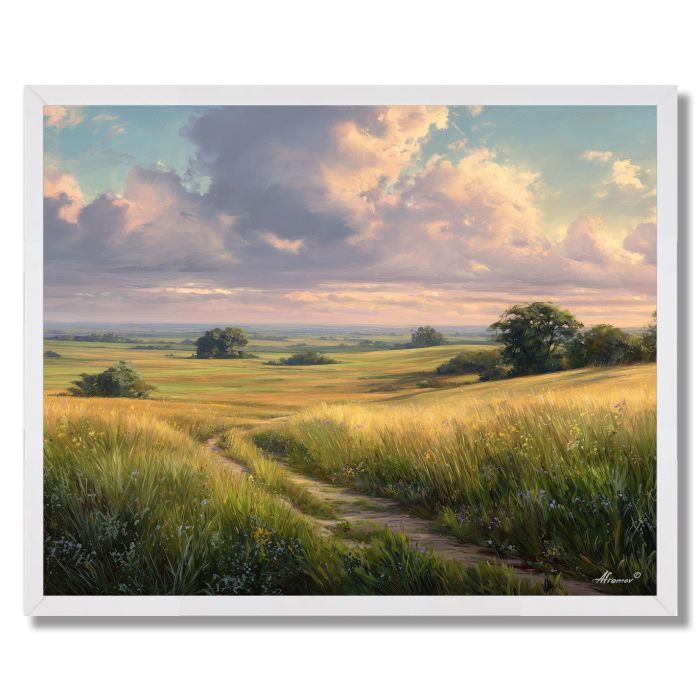 VERNAL LIGHT DRIFT - FRAMED