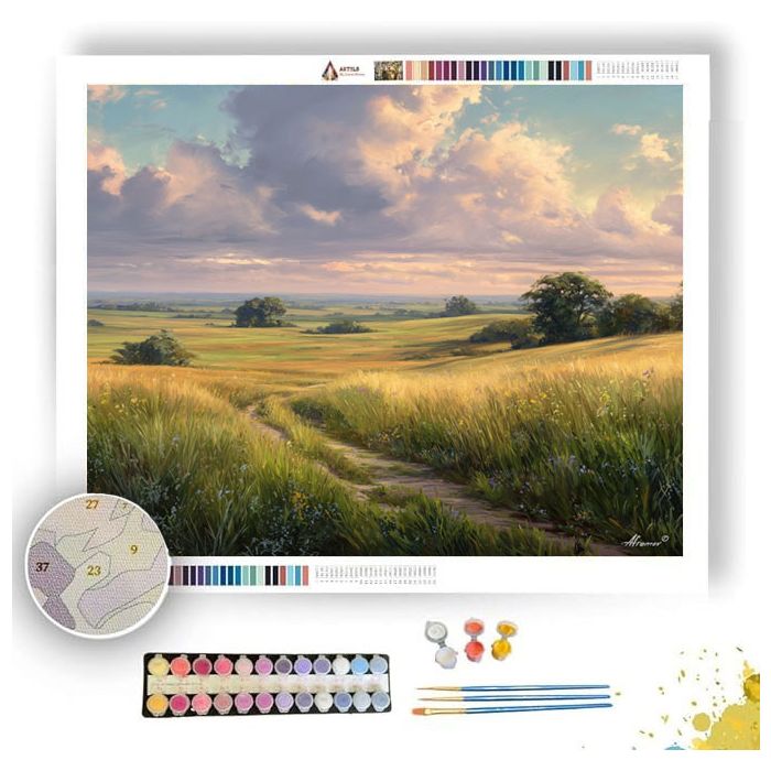 VERNAL LIGHT DRIFT - Paint by Numbers Full Kit