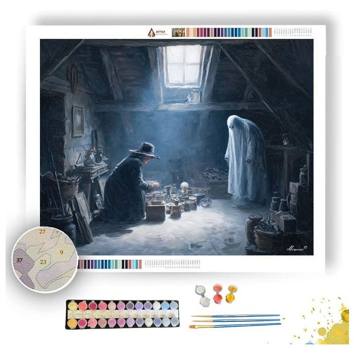 ATTIC MEMORY ALLIES - Paint by Numbers Full Kit