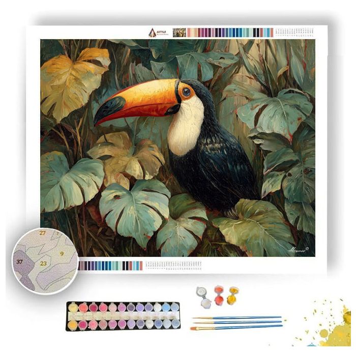 PALMWIND TOUCAN - Paint by Numbers Full Kit