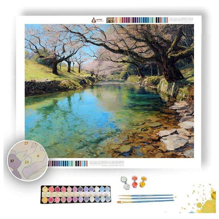 SOFTBANK RIVERREST - Paint by Numbers Full Kit