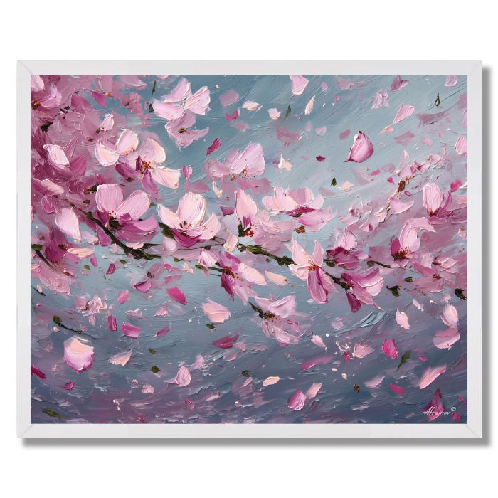 WIND THROUGH BLOSSOMS - FRAMED