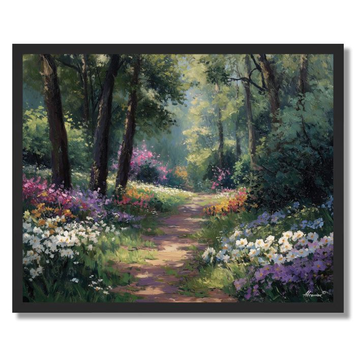 BLOOMSHADE PATH - FRAMED