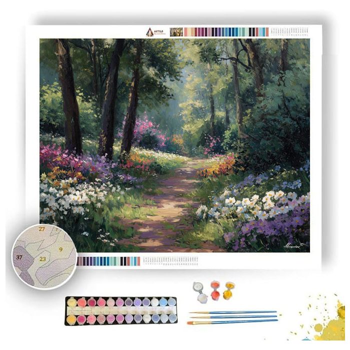 BLOOMSHADE PATH - Paint by Numbers Full Kit