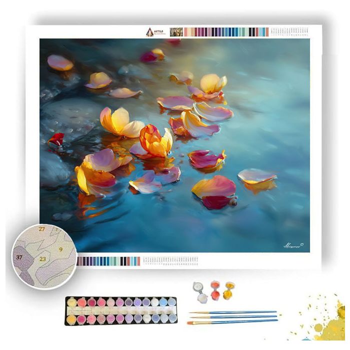 PETALSOFT AFTERNOON - Paint by Numbers Full Kit