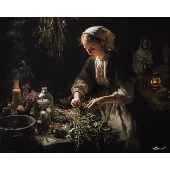 witch ghost herbs,home magic