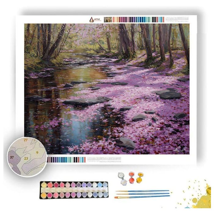 PETAL RIVERBANK - Paint by Numbers Full Kit