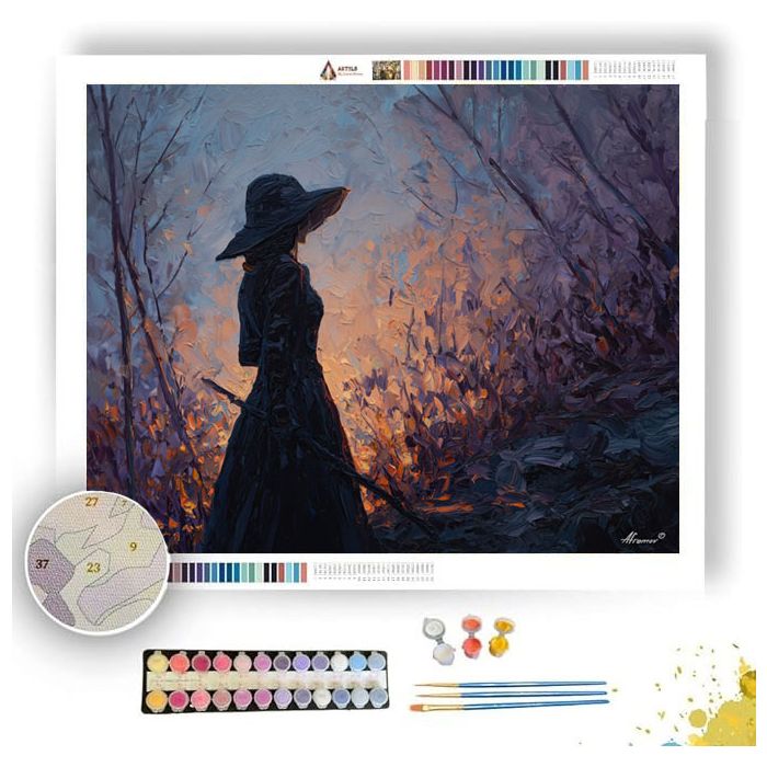 LAST LIGHT WITCH - Paint by Numbers Full Kit