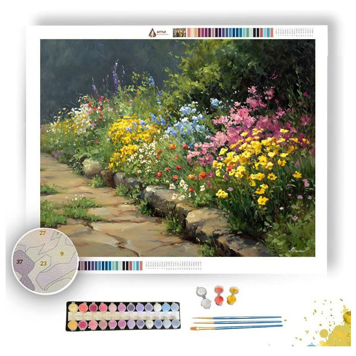 GARDENEDGE BLOOM - Paint by Numbers Full Kit