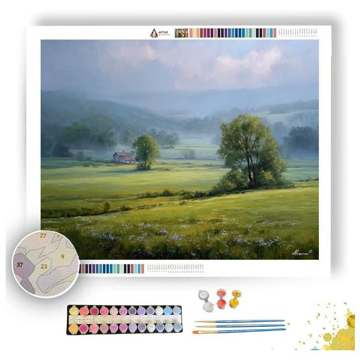 SPRINGFIELD MIST - Paint by Numbers Full Kit