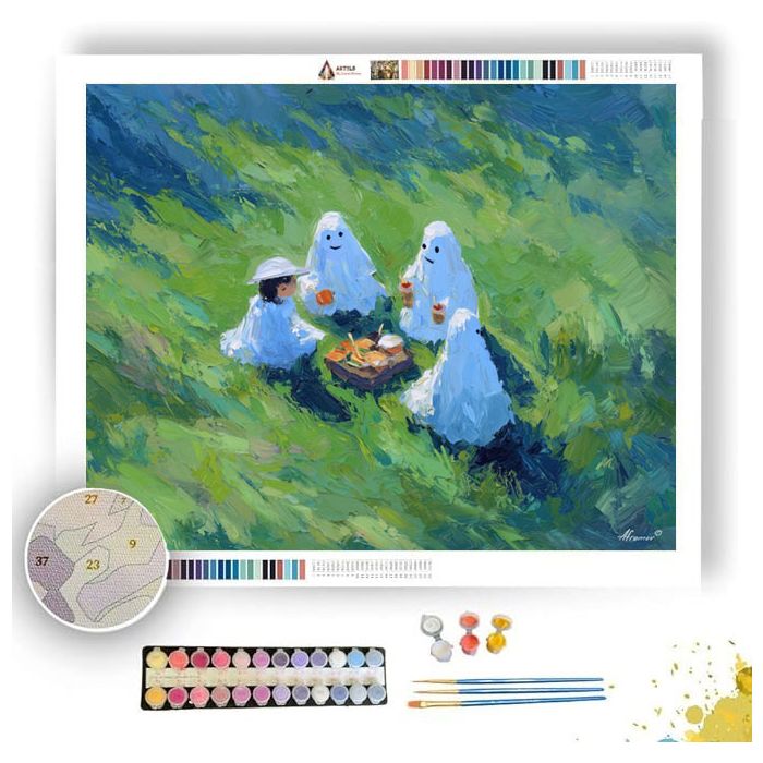 WARM GHOST - Paint by Numbers Full Kit