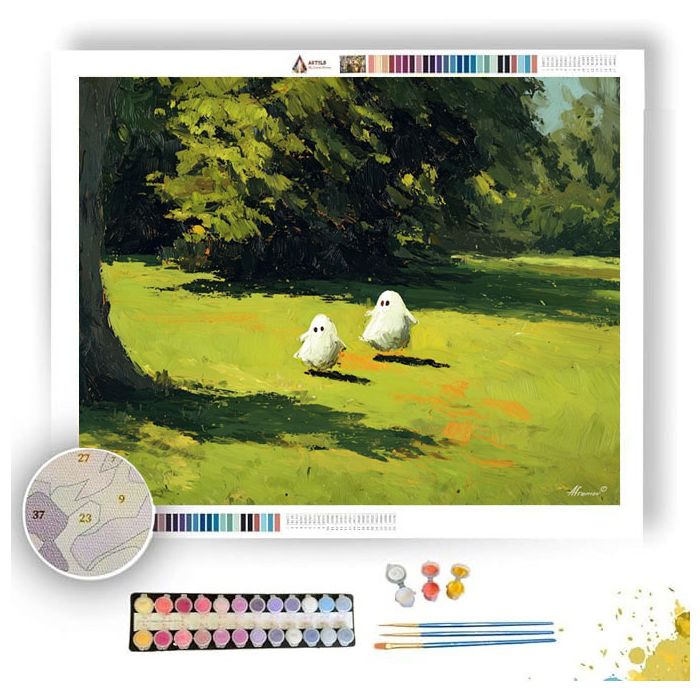 CHEERFUL SMILE - Paint by Numbers Full Kit