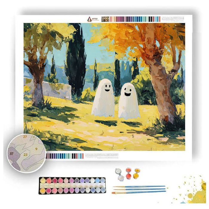 BRIGHT HIDE - Paint by Numbers Full Kit