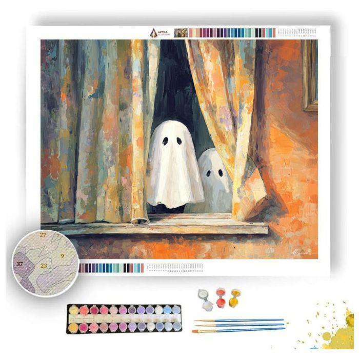 WARM SCENE - Paint by Numbers Full Kit