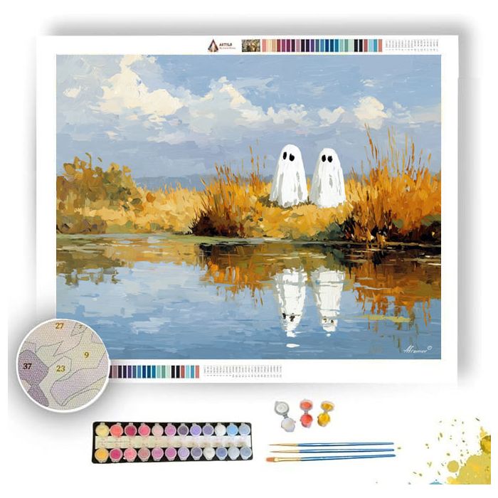 CALM MEADOW - Paint by Numbers Full Kit