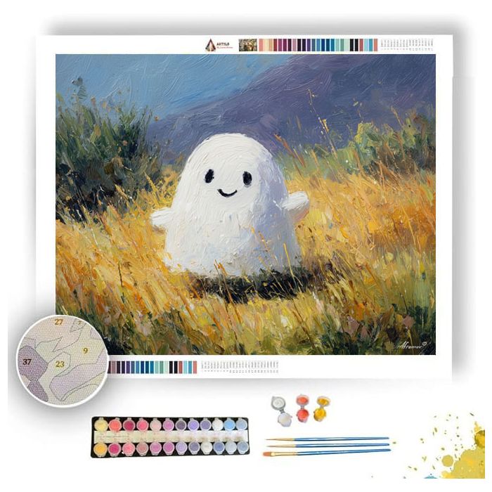 SOFT GHOST - Paint by Numbers Full Kit