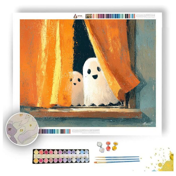 FLOATING ROOM - Paint by Numbers Full Kit