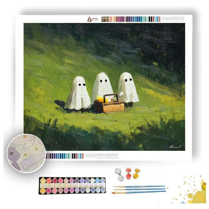 LIGHT PICNIC - Paint by Numbers Full Kit