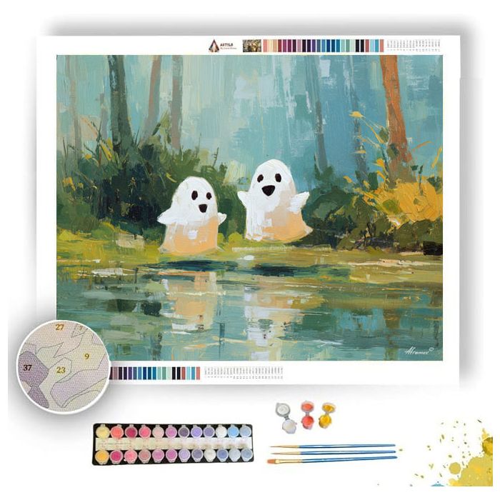 FLOATING LAKE - Paint by Numbers Full Kit