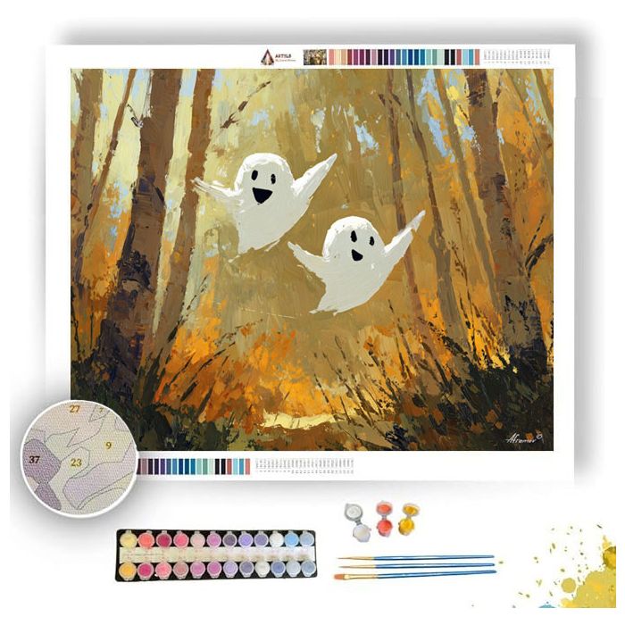 AIRY FLOAT - Paint by Numbers Full Kit