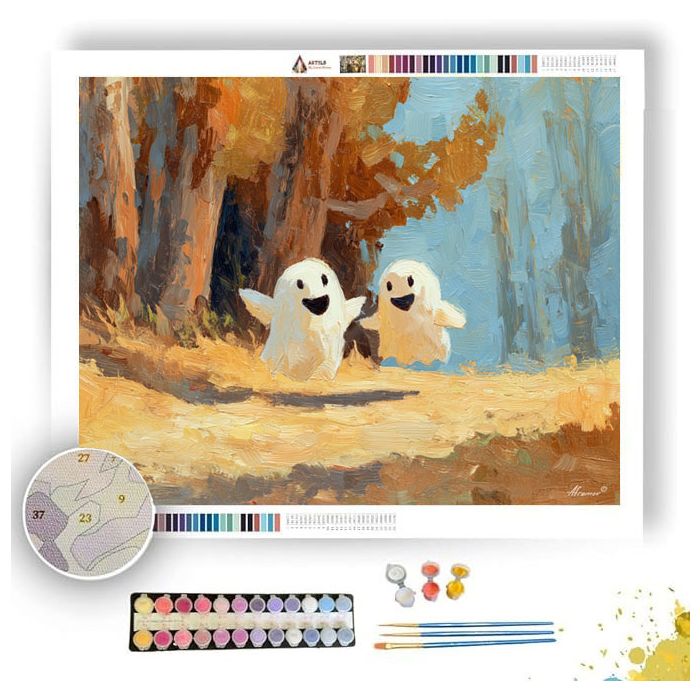 HAPPY GAME - Paint by Numbers Full Kit