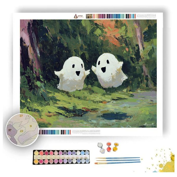 SWEET GHOST - Paint by Numbers Full Kit