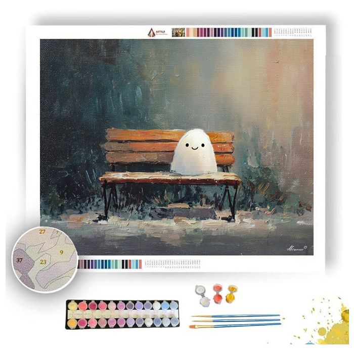 FRIENDLY REST - Paint by Numbers Full Kit