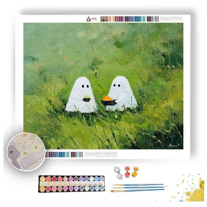 CALM FRIENDS - Paint by Numbers Full Kit
