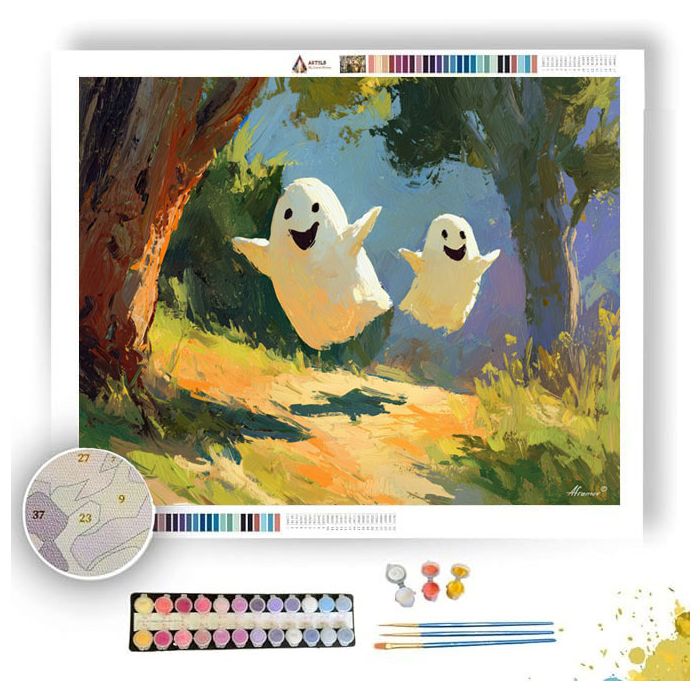 CHEERFUL GAME - Paint by Numbers Full Kit