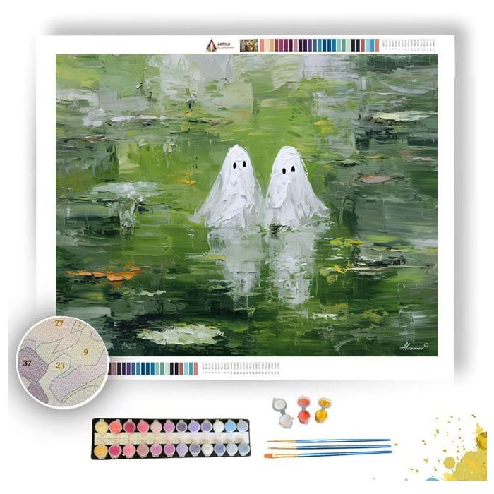 PLAYFUL MEADOW - Paint by Numbers Full Kit