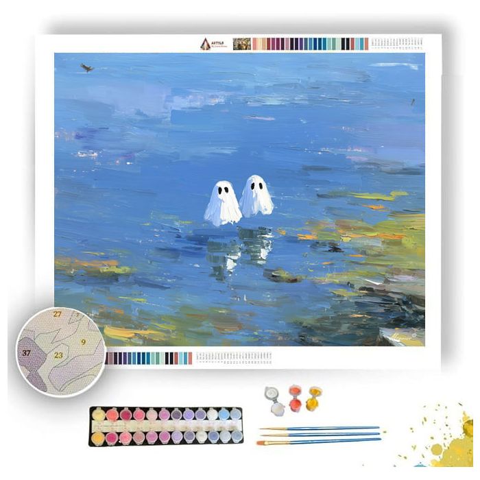 QUIET ROOM - Paint by Numbers Full Kit
