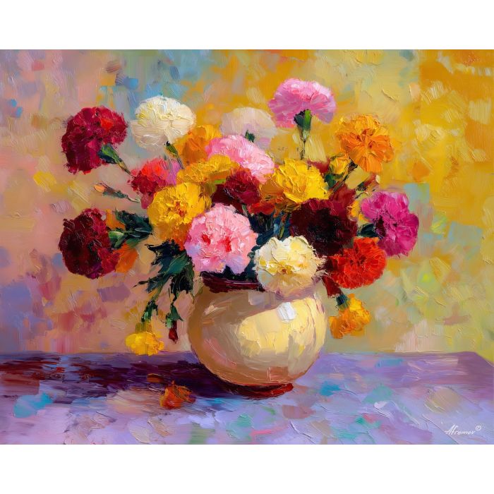 LIVELY BOUQUET - Paint by Numbers Full Kit