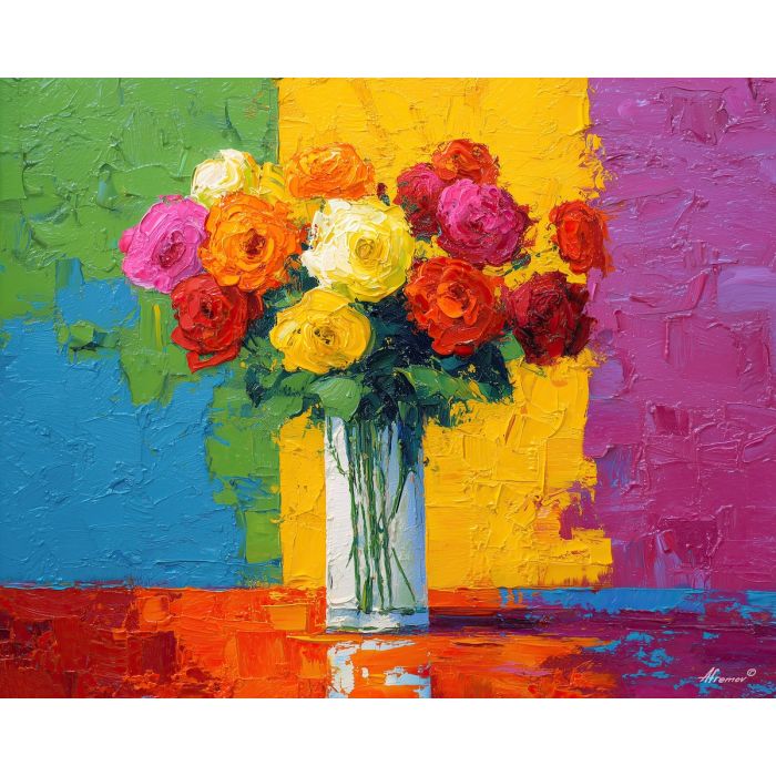 HAPPY PETALS - Paint by Numbers Full Kit