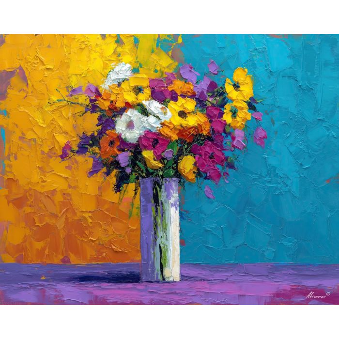 BRIGHT SCENE - Paint by Numbers Full Kit