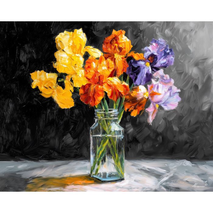 WARM PETALS - Paint by Numbers Full Kit