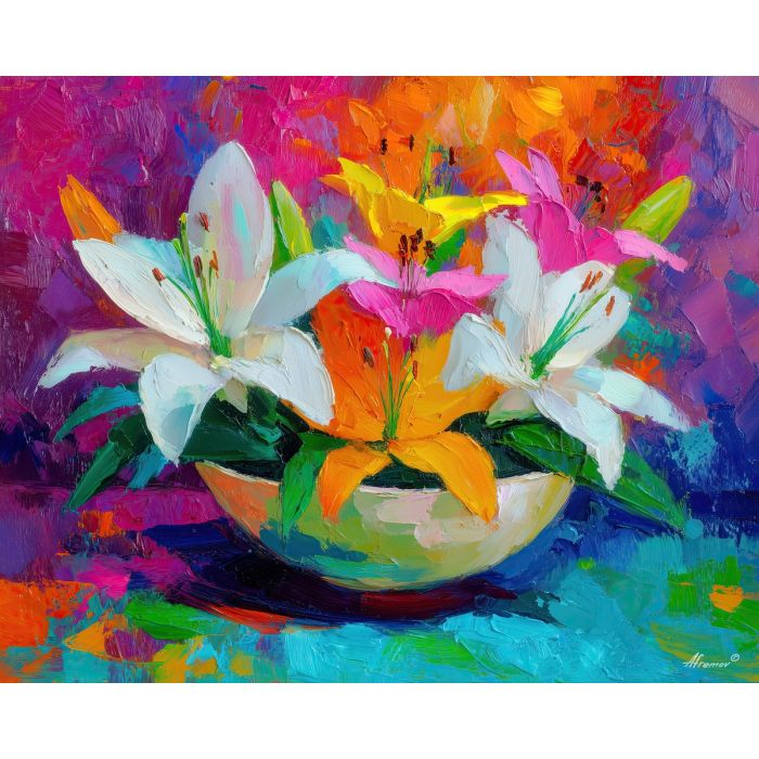 RADIANT STILL LIFE - Paint by Numbers Full Kit