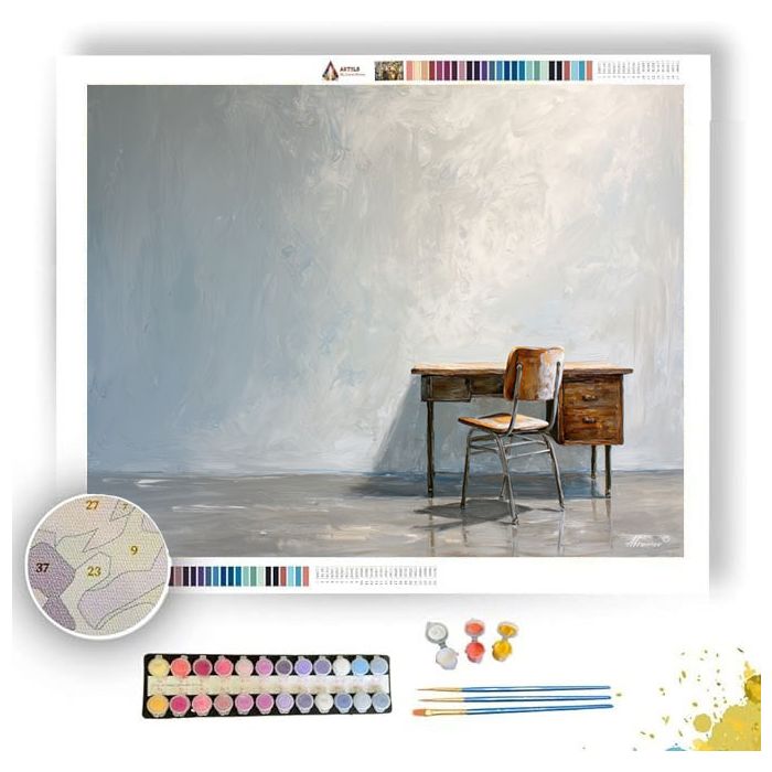 LINEAR DESK - Paint by Numbers Full Kit