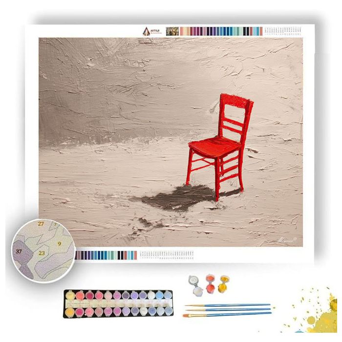 FOCUSED COMPOSITION - Paint by Numbers Full Kit
