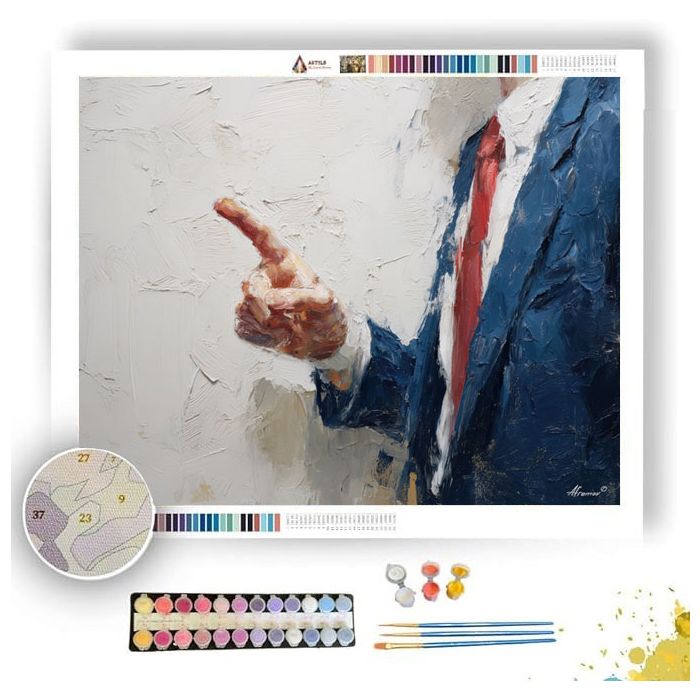 QUIET ROOM - Paint by Numbers Full Kit