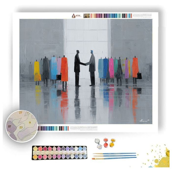 QUIET IDEAS - Paint by Numbers Full Kit