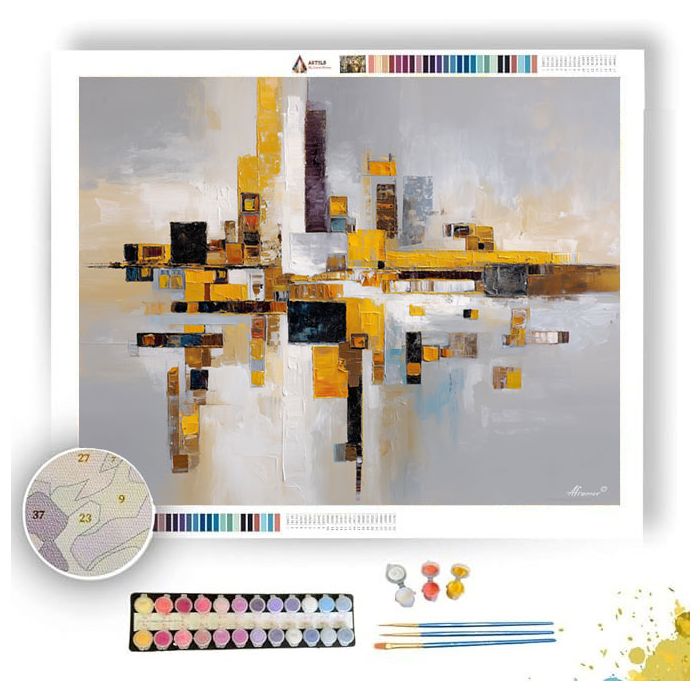 STRUCTURED BALANCE - Paint by Numbers Full Kit